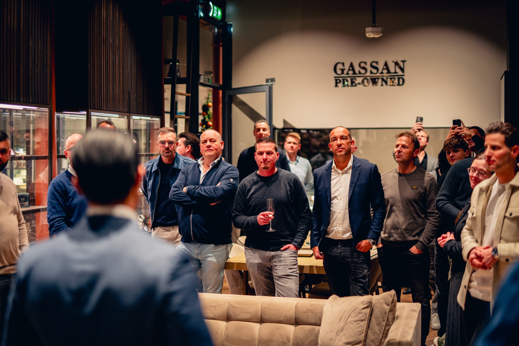 Members tijdens een Watch Night bij House of GASSAN.
